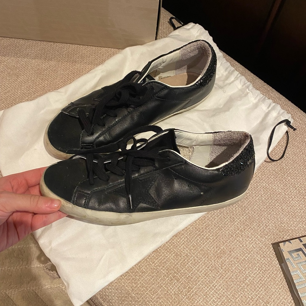 Golden goose black sneakers